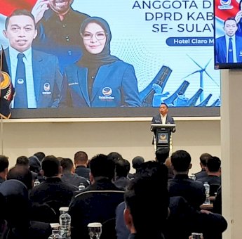 Syahar di Bimtek NasDem Sulsel: Jangan Banyak Goyang Kalau Tak Mau Digoyang