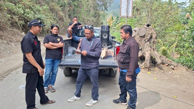 Ket: Aksi penyampaian aspirasi berlangsung di Bonelemo