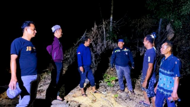 Polisi di Bulukumba gencar patroli malam antisipasi karhutla dan Pencurian. [IST]