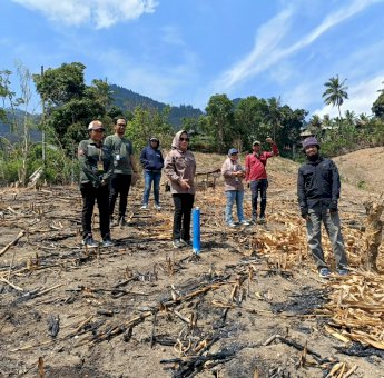 Kolaborasi PLN UIP Sulawesi dan BPN Tinjau Lahan Rencana Pembangunan SUTET Palopo&ndash;Bakaru