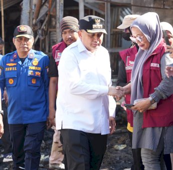 Pasar Pa&rsquo;baeng-baeng Terbakar, Munafri Pastikan Perbaikan dan Akses Modal Pedagang