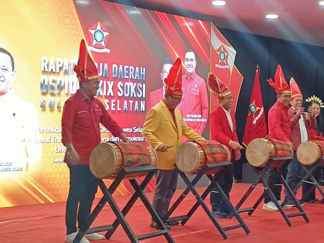 Perkuat Konsolidasi Lewat Rakerda XIX, SOKSI Sulsel Siap Topang Kebangkitan Golkar
