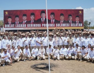 Kaderisasi Gerindra Merambah Indonesia Timur, Sulsel Jadi Titik Awal dengan Diklat 500 Kader Muda