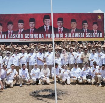 Kaderisasi Gerindra Merambah Indonesia Timur, Sulsel Jadi Titik Awal dengan Diklat 500 Kader Muda