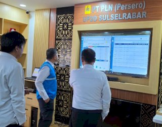 PLN UID Sulselrabar Pantau Sistem Kelistrikan 24 Jam dan Tinjau Langsung Optimalisasi Pembangkit