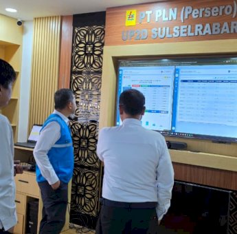 PLN UID Sulselrabar Pantau Sistem Kelistrikan 24 Jam dan Tinjau Langsung Optimalisasi Pembangkit