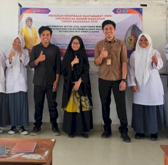Dosen UNM Implementasikan Water Level Monitoring Berbasis IoT untuk Mitigasi Banjir di SMAN 22 Gowa