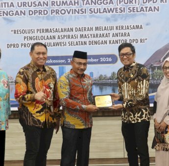 Demi Efektivitas, DPD RI dan DPRD Sulsel Sepakat Kelola Aspirasi Secara Bersama-sama