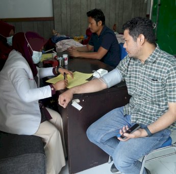 Peduli Kemanusiaan, PLN UID Sulselrabar Kembali Laksanakan Donor Darah