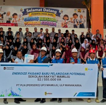 Terangi Masa Depan Generasi Bangsa, PLN Sukses Hadir Bawa Terang Sekolah Rakyat di Mamuju