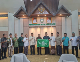 Wali Kota Parepare Lepas Rombongan PC NU Ikuti Muktamar NU ke-35 di Jombang