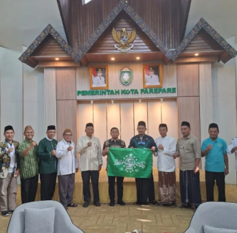 Wali Kota Parepare Lepas Rombongan PC NU Ikuti Muktamar NU ke-35 di Jombang
