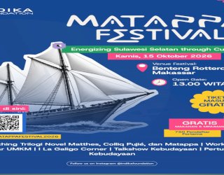 MATAPPA Festival 2026 Hadirkan Perpaduan Seni, Literasi, dan Budaya Sulsel di Benteng Rotterdam