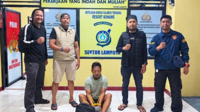 Residivis Curat asal Bulukumba yang Kabur ke Konawe berhasil diringkus Tim Resmob Polres Bulukumba. [Ist]