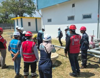 PLN Bekali Pekerja Proyek SUTT 150 kV Palu 3-Tambu Prosuder Keselamatan Kerja