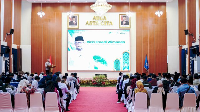Kepala Perwakilan Bank Indonesia Sulawesi Selatan, Rizki Ernadi Wimanda, di sela-sela Pembukaan BEKS 2026, di Aula Asta Cita, Rumah Jabatan Gubernur Sulawesi Selatan, kemarin. (Dok. Humas BI Sulsel) 