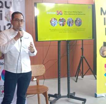 100 Persen Indosat 5G Jangkau Makassar, Konektivitas Jaringan Dukung 4 Kebutuhan Digital