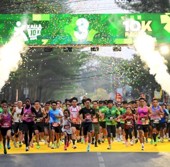 4.500 Pelari Meriahkan Kalla 10K 2026, Robi Syianturi Raih Podium Pertama