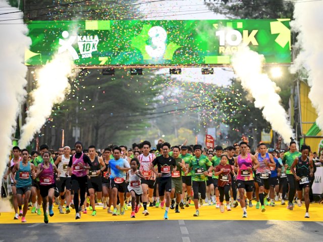4.500 Pelari Meriahkan Kalla 10K 2026, Robi Syianturi Raih Podium Pertama