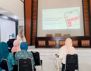 Kolaborasi Diskominfo-SP dan TP PKK Gowa Ajak Masyarakat Manfaatkan Layanan SP4N-LAPOR!
