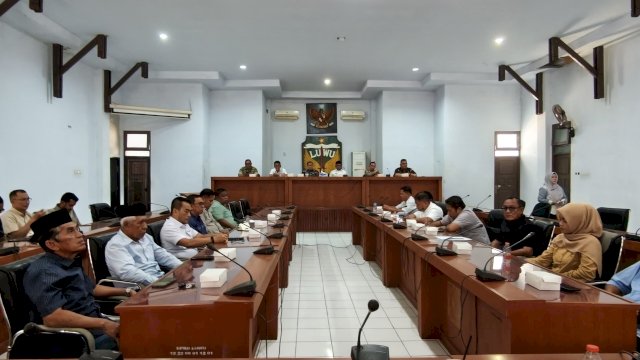 Ket: RDP terkait pemalangan akses Rante Balla