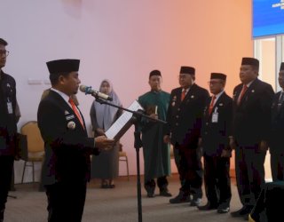 Lantik 18 Pejabat Eselon II, Tasming Hamid Tegaskan Jabatan Bukan Sekadar Posisi