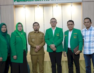 Wali Kota Tasming Hamid Terima Audiensi Ketua dan Pengurus PPP Parepare