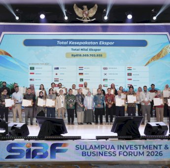SIBF BI Sulsel Berhasil Wadahi Rp9,64 Triliun Investasi, Bukukan Ekspor Rp818,5 Miliar