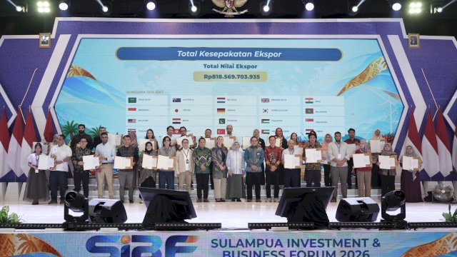 SIBF yang digelar Bank Indonesia Sulawesi Selatan menjadi wadah dalam memfasilitasi para pelaku UMKM menuju pasar ekspor. (Dok. Humas BI Sulsel) 