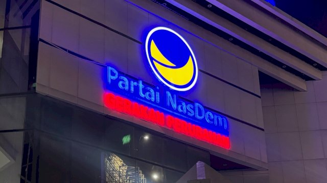 Salah satu sudut kantor baru DPW Partai NasDem Sulsel yang terletak di Jalan AP Pettarani, Kota Makassar. (Foto: Istimewa)