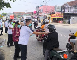 Rutan Samarinda Bagikan 500 Porsi Makan Siang Gratis dan Masker