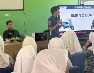 Siapkan SDM Hadapi Dunia Kerja, Yamaha Gelar SMK Incoming dan Seminar Bengkel Umum di Bone