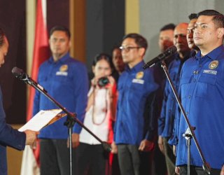 Resmi Dilantik Wamenhan, Adnan Purichta Bidik Medali PON 2028 dan Training Center Taekwondo Sulsel
