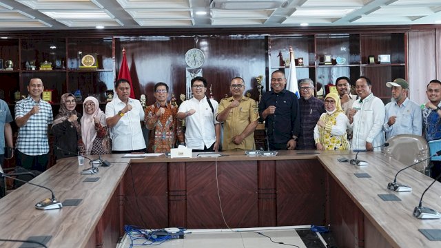 Pansus Pembahas Perubahan Perda Pajak dan Retribusi Daerah DPRD Sulsel melakukan kunjungan kerja dan konsultasi ke Kemendagri di Jakarta, Senin (26/10/2026). (Foto: Istimewa)