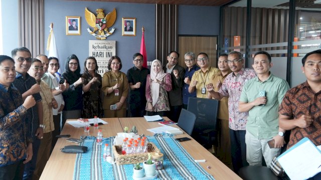 Pansus Pemajuan Kebudayaan DPRD Sulsel saat konsultasi bersama Direktorat Produk Hukum Daerah Kemendagri di Jakarta, Senin (26/10/2026). (Foto: Istimewa)