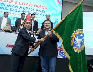 Resmi Nakhodai Asprov PSSI Sulsel, Munafri Arifuddin Siapkan Pembinaan Klub Lokal dan Kompetisi Usia Muda