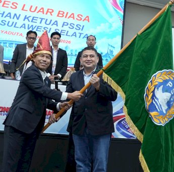 Resmi Nakhodai Asprov PSSI Sulsel, Munafri Arifuddin Siapkan Pembinaan Klub Lokal dan Kompetisi Usia Muda