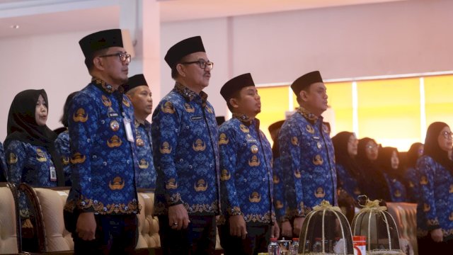 Ket: Pengukuhan KORPRI Parepare